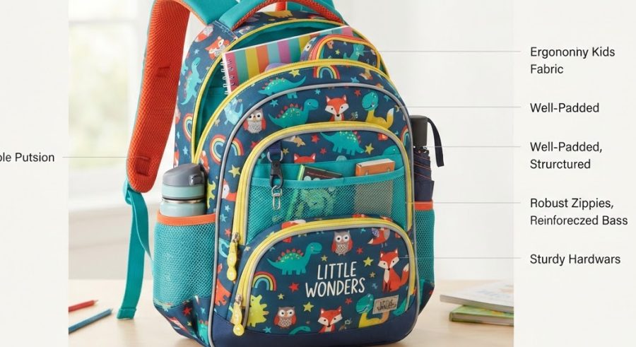 Adventure School Backpack — alternate view