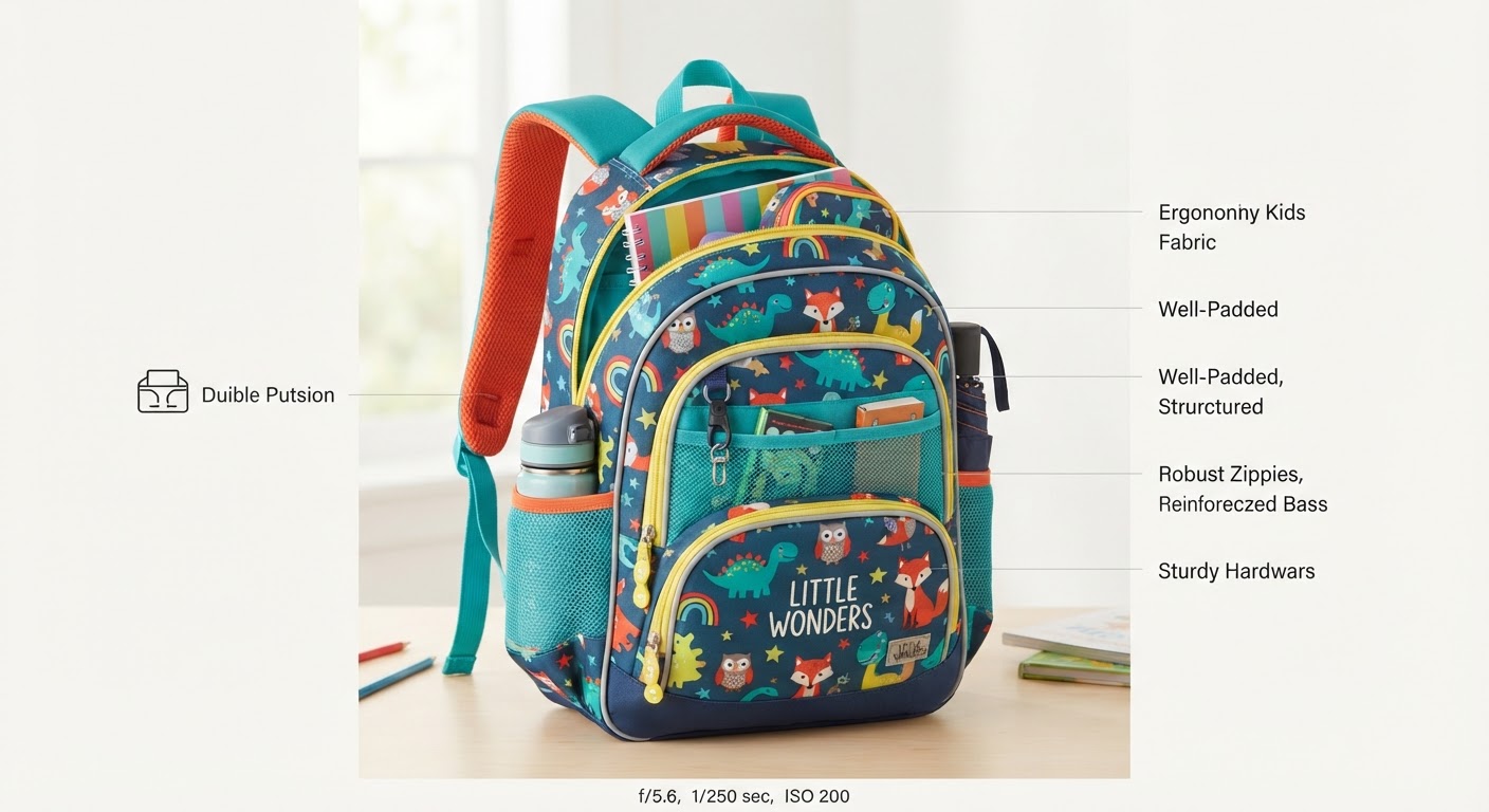 Adventure School Backpack — 5–8 yrs